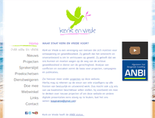 Tablet Screenshot of kerkenvrede.nl